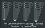 Sew Steady - Circles On Quilts, Sets 4 - 6 - Sewingmachinesplus.com