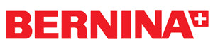 Bernina logo in red on a white background