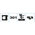 Highlead GC24698 Series Industrial Sewing Machines with Assembled Table and Servo Motor