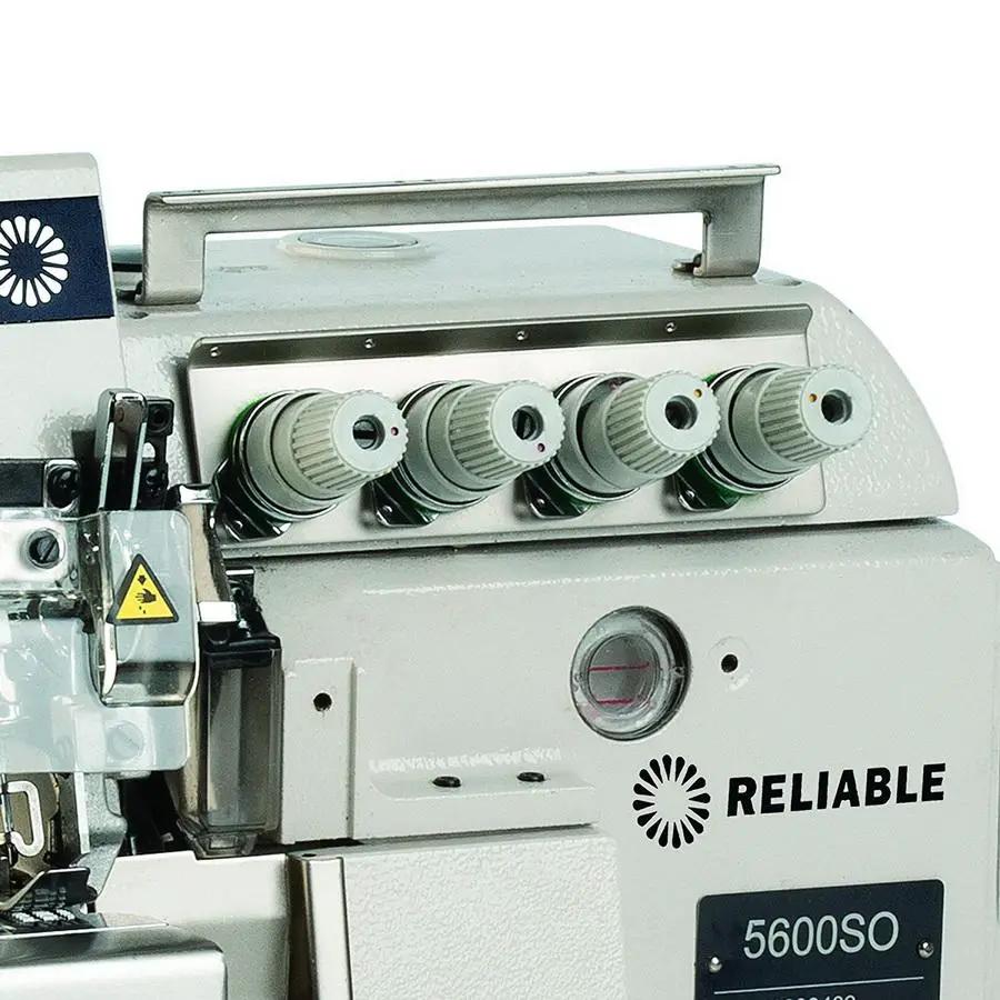 Reliable 5600SO three-five thread high-speed serger with grey body and front control dials