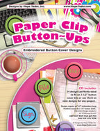Button~Ups Paper Clip Embroidery CD - Designs by Hope Yoder