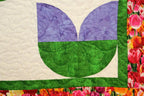 Ready to Sew Tulip Wall Hanging Pre - cut Quilt Kit - Sewingmachinesplus.com