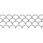 Groovy Board - 10in. Clam Shell Quilting Template - Sewingmachinesplus.com
