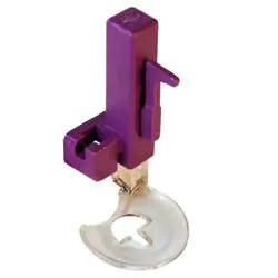 Big Foot presser foot, purple, for Singer slant-shank free-motion quilting.