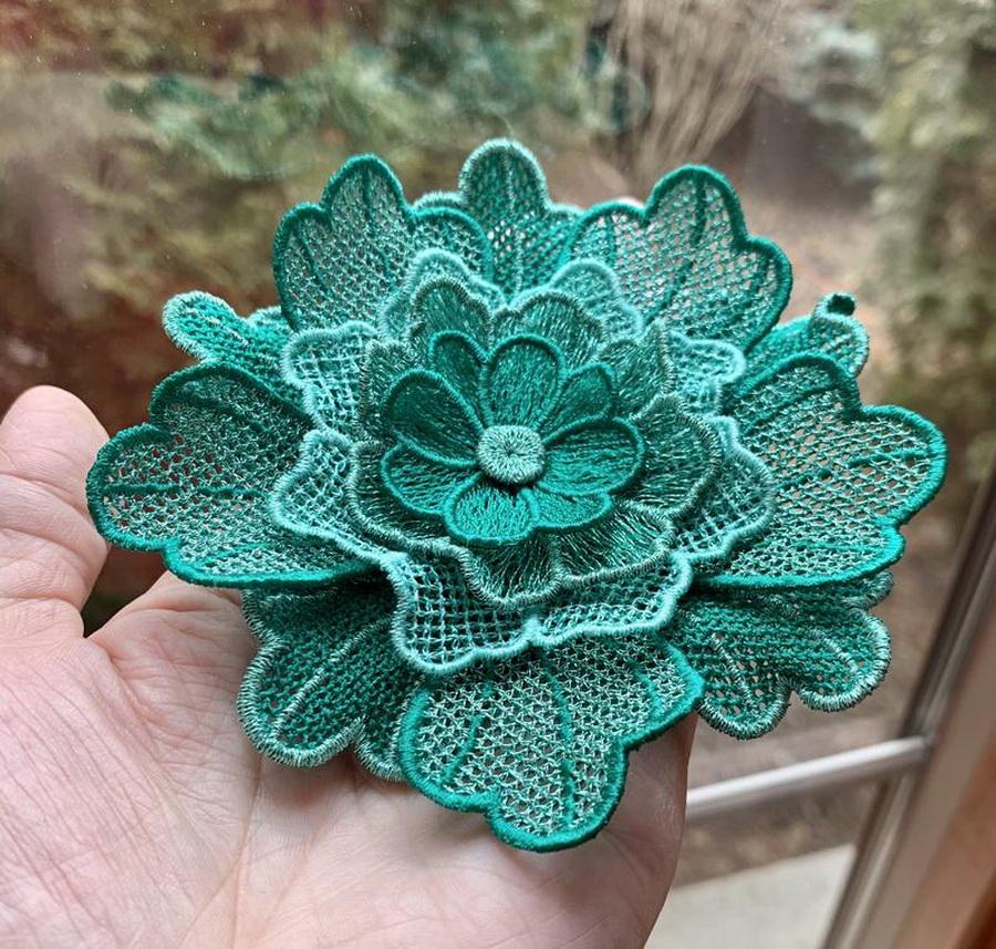 Embroidery Garden Flower Lace Collection