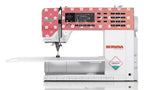Bernina 530 sewing machine, Cherry Blossom Limited Edition with pink floral top and white body
