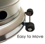Sunheat Umbrella Patio Heater (Stainless Steel or Golden Hammer Finish) - Sewingmachinesplus.com