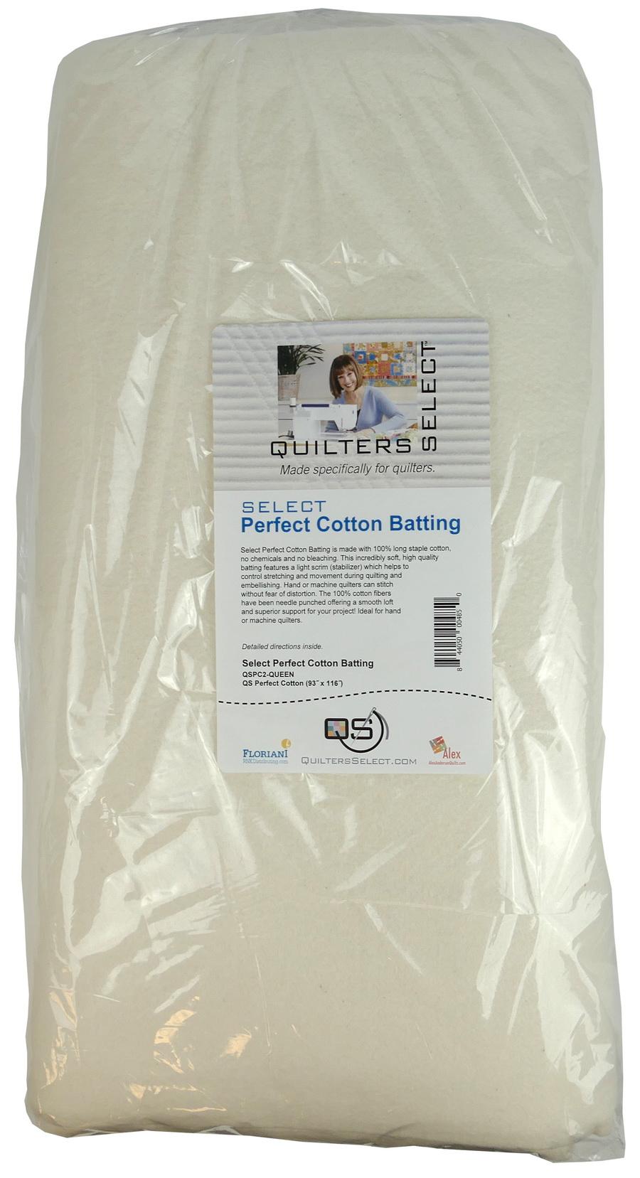 Quilters Select Perfect Cotton 93" x 116" - King Cut