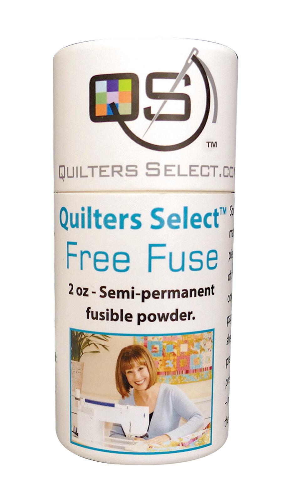 Quilters Select Free Fuse Basting Powder - 2 Oz Dispenser Tube