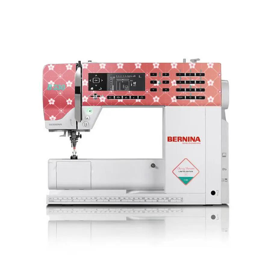 Bernina 530 sewing machine, Cherry Blossom Limited Edition with pink floral pattern