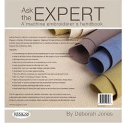 Ask the Expert - A Machine Embroiderers Handbook by Deborah Jones