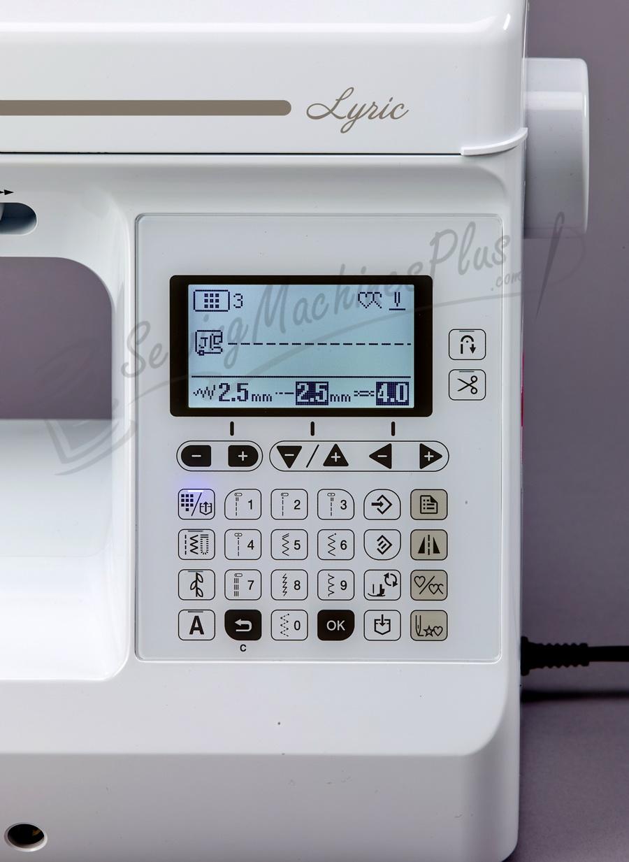 Baby Lock Lyric Sewing Machine (OPEN BOX MODEL) - Sewingmachinesplus.com