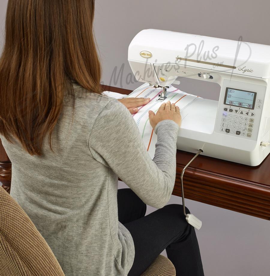 Baby Lock Lyric Sewing Machine (OPEN BOX MODEL) - Sewingmachinesplus.com