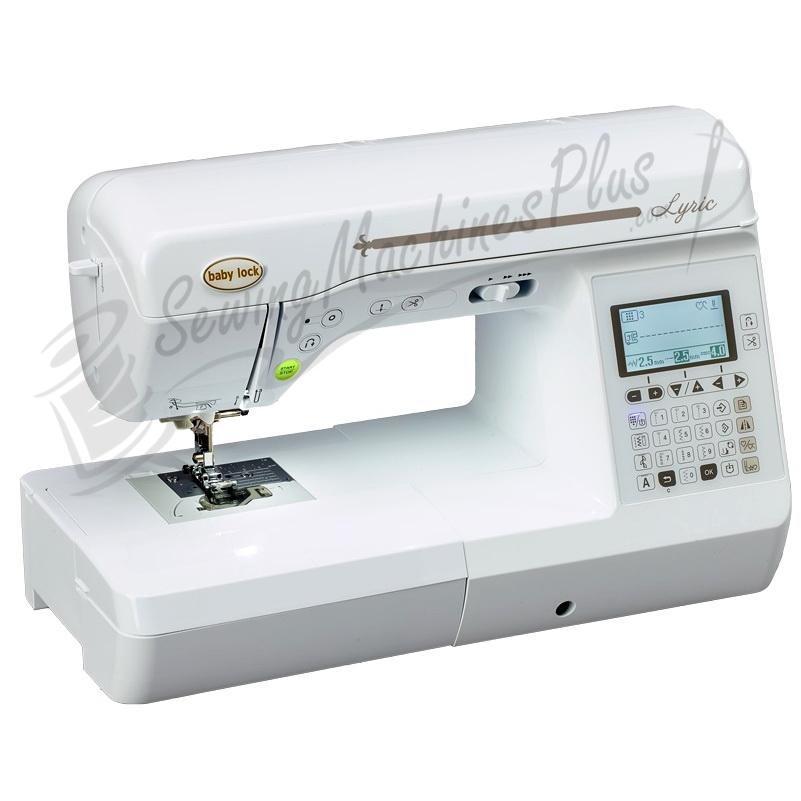 Baby Lock Lyric Sewing Machine (OPEN BOX MODEL) - Sewingmachinesplus.com
