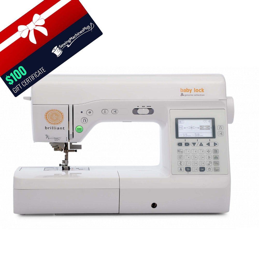Baby Lock Brilliant Sewing Machine - From the Genuine Collection