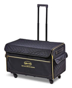 Baby Lock XL Quilted Black Trolley With Embroidery Arm Case - Sewingmachinesplus.com