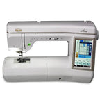 Baby Lock Aria sewing and quilting machine, white with touchscreen display