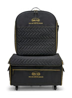 Baby Lock XL Quilted Black Trolley With Embroidery Arm Case - Sewingmachinesplus.com