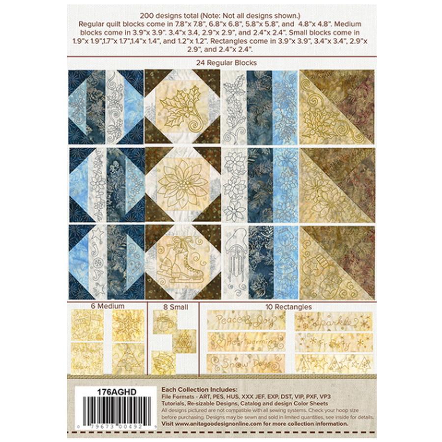 Anita Goodesign Quilt for All Seasons Winter 176AGHD