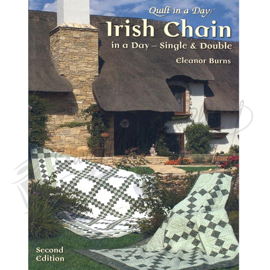 Quilt in a Day Irish Chain in a Day - Single & Double Project Book by Eleanor Burns - Sewingmachinesplus.com