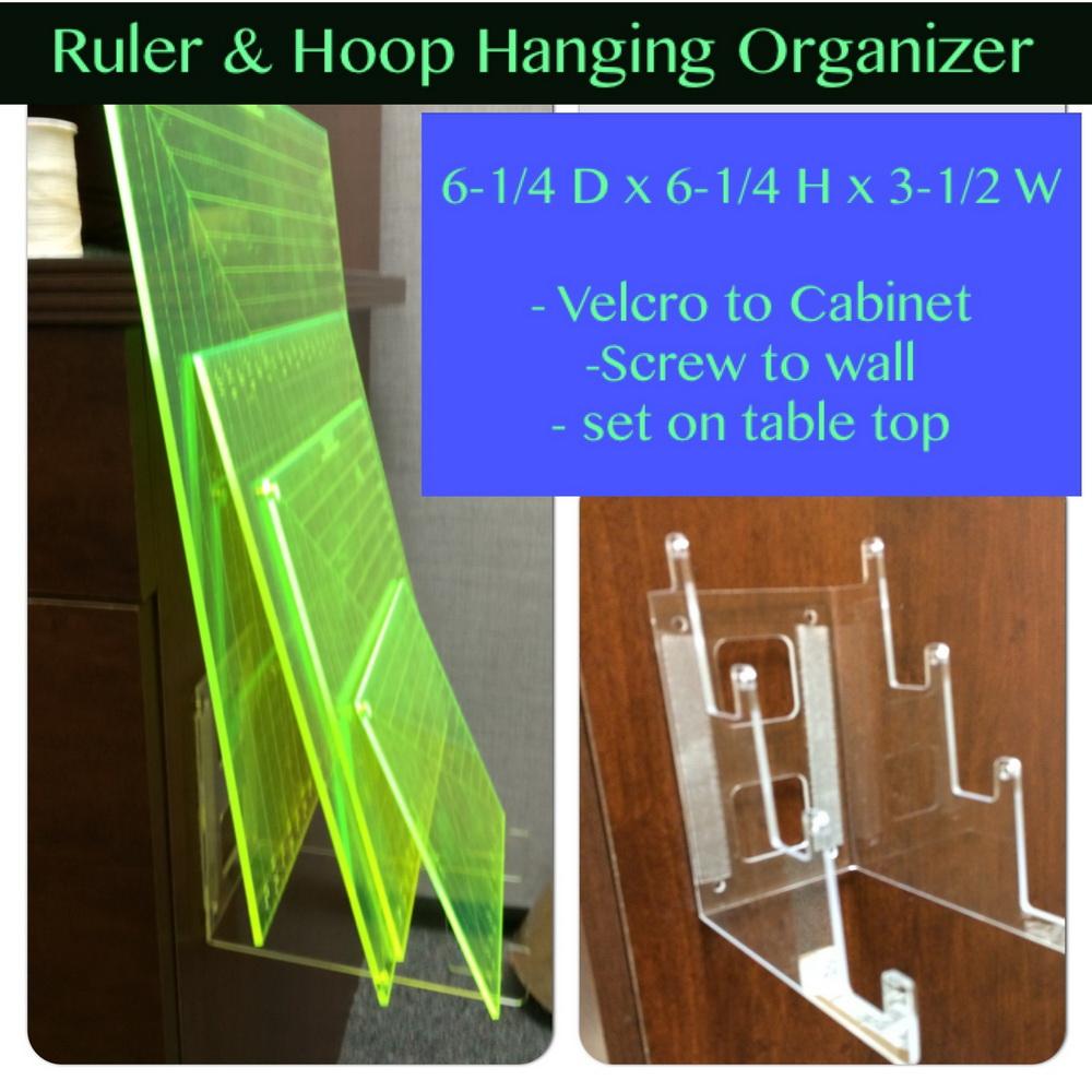 4-Tier Ruler & Hoop Organizer