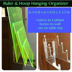 4-Tier Ruler & Hoop Organizer
