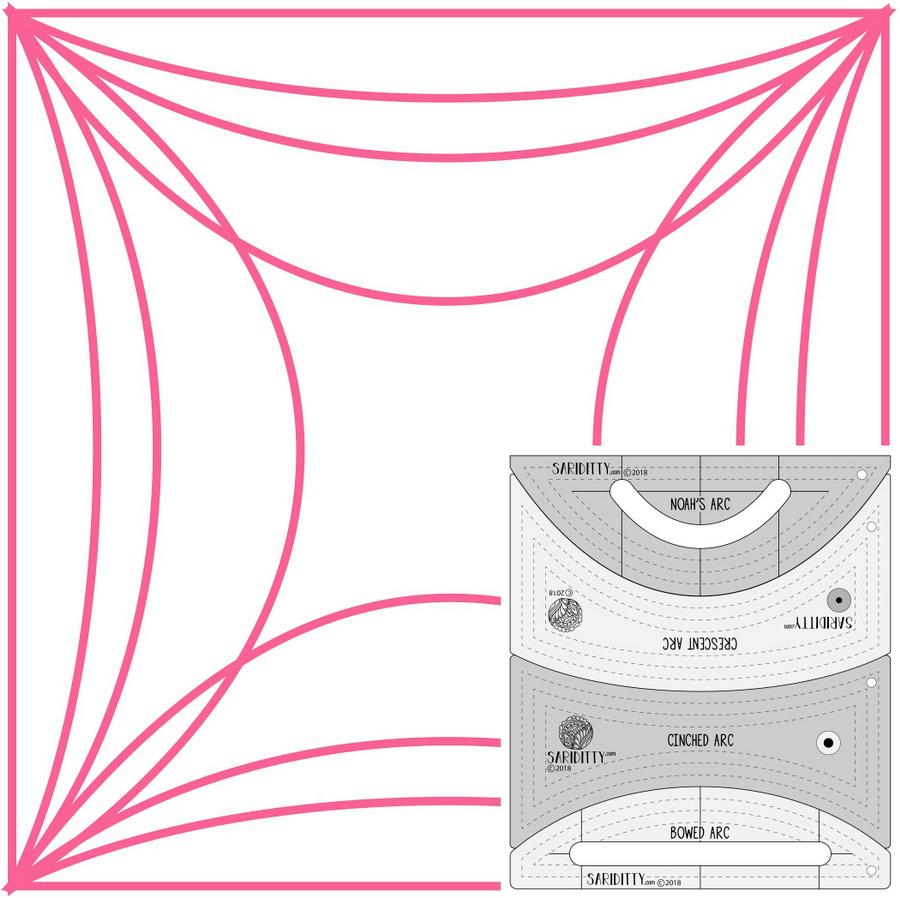 Sariditty Arc Rulers (Single Ruler)
