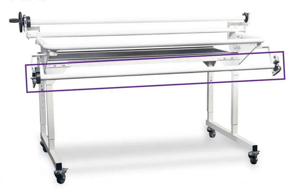 Perfect for small spaces, the Little Buddy integrates seamlessly with the Little Foot Frame so you can roll and advance your small quilts with ease. Even after installing the Little Buddy Kit, you can still access the original hooping frame for large projects, so you get the best of both worlds.