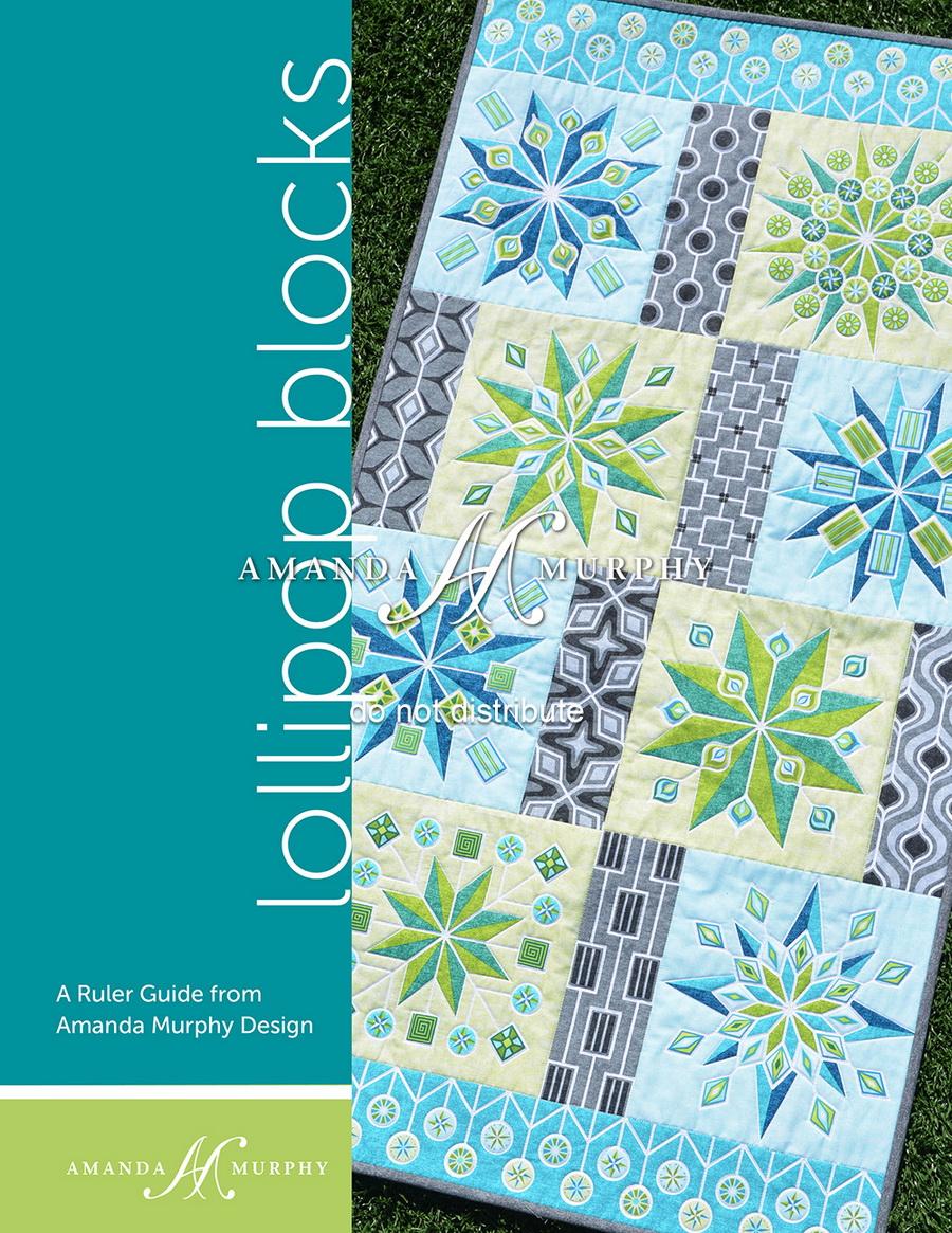 Lollipop Blocks Ruler Panel Guide by Amanda Murphy - Sewingmachinesplus.com