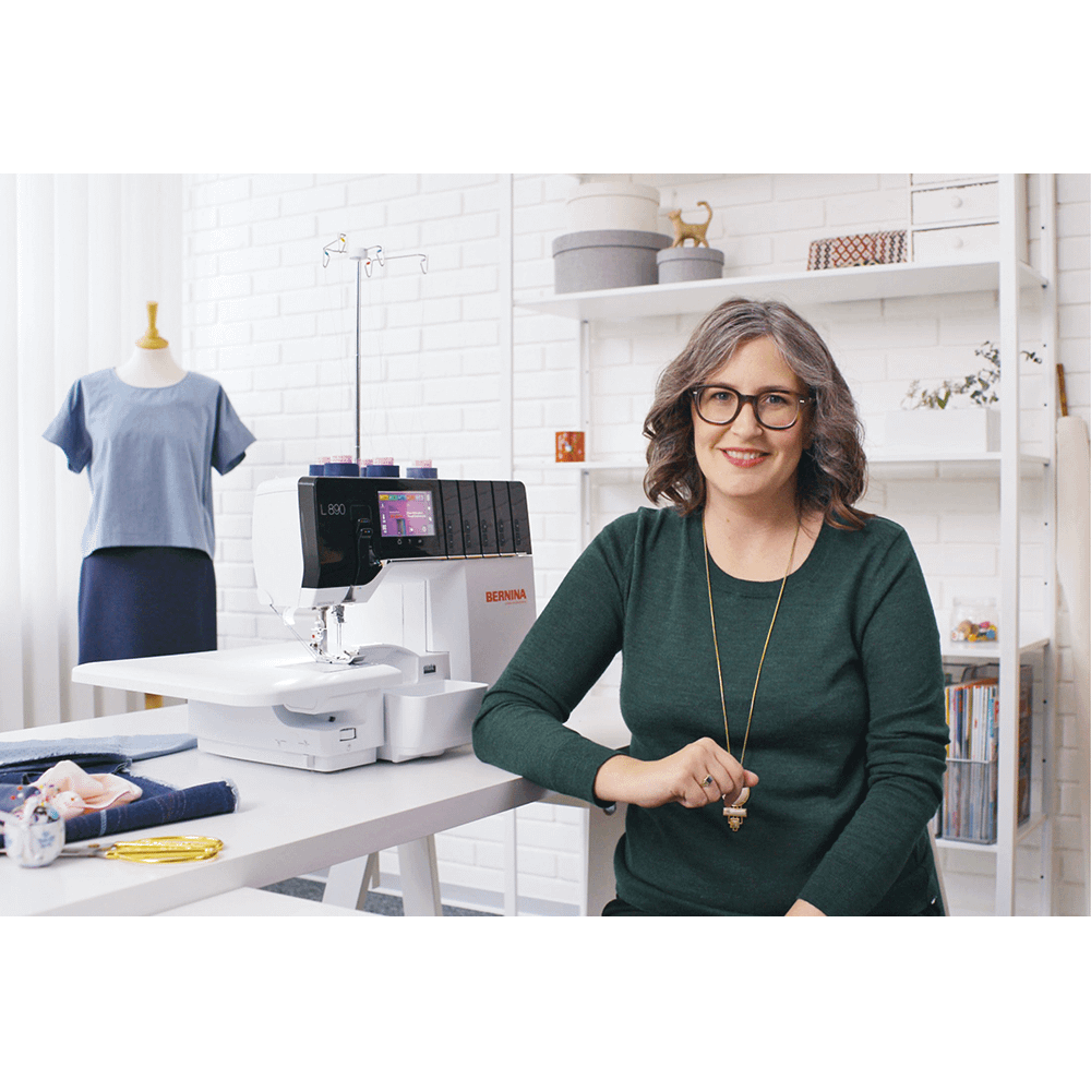 BERNINA L 890 Overlock Coverstitch Combo - Sewingmachinesplus.com