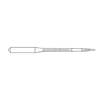Groz - Beckert Needles 81x1 Chromium Size 110/18 - Sewingmachinesplus.com
