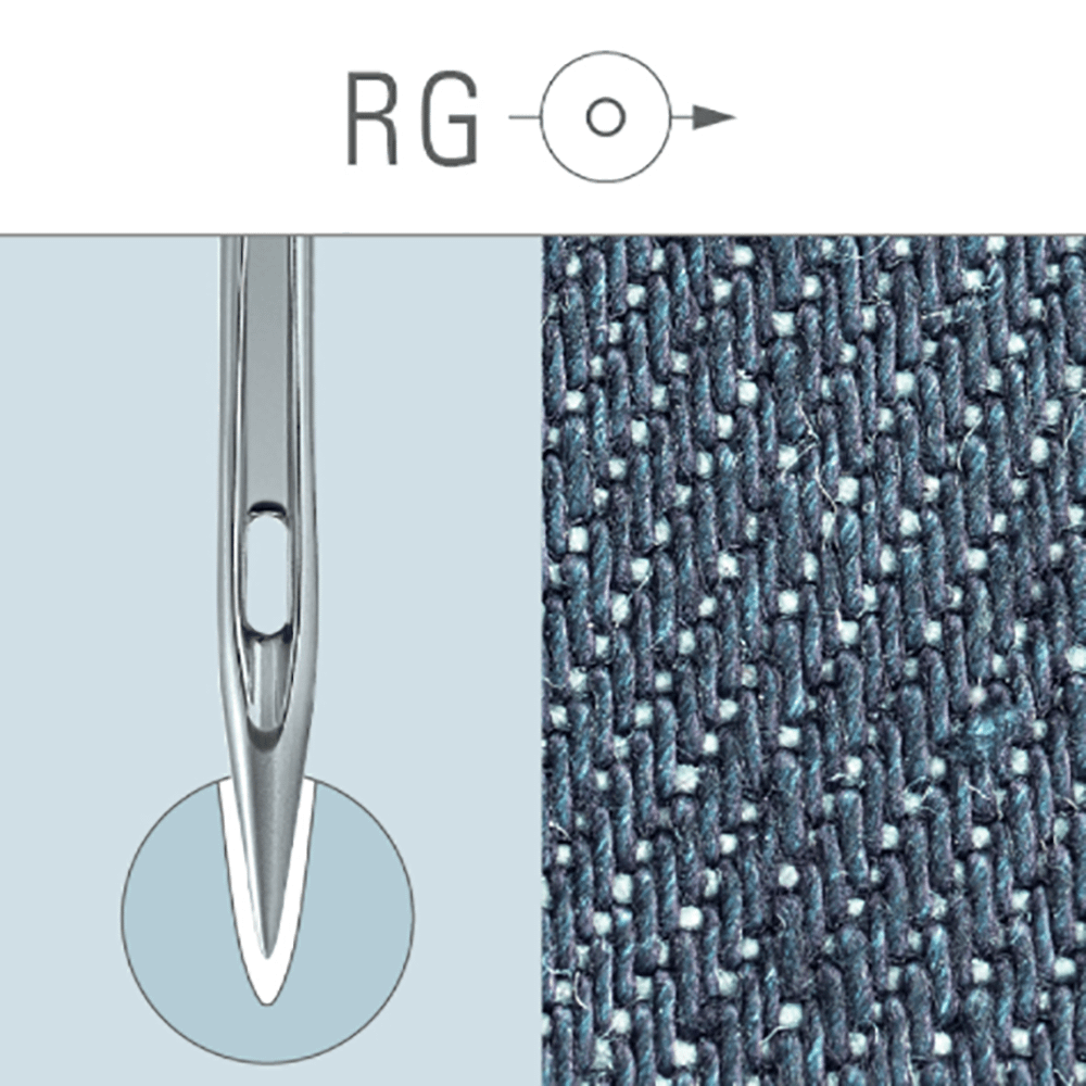 Groz - Beckert Needles DBXK5 FG (Med Ball Point) (Nm)100/16 (758512) - Sewingmachinesplus.com
