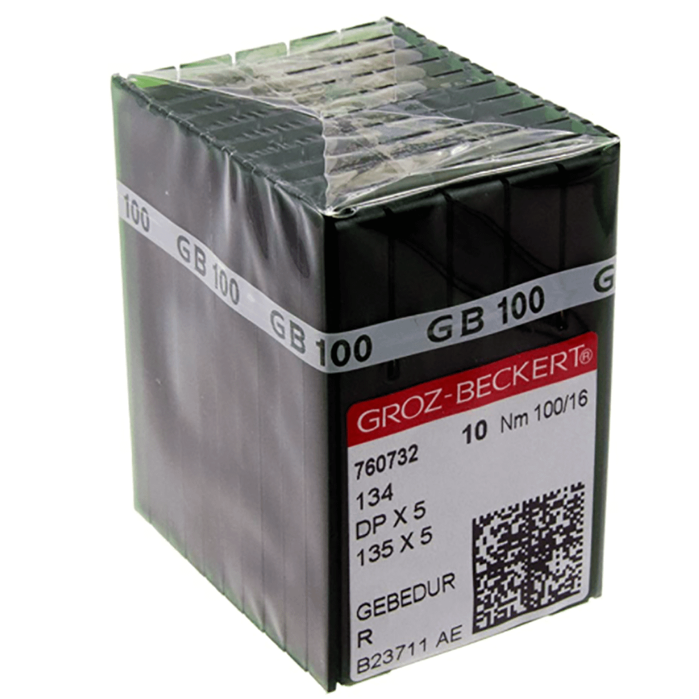 Groz - Beckert 135X5 - GBD SIZE 100/16 100/BOX GOLD LABEL 760732 - Sewingmachinesplus.com