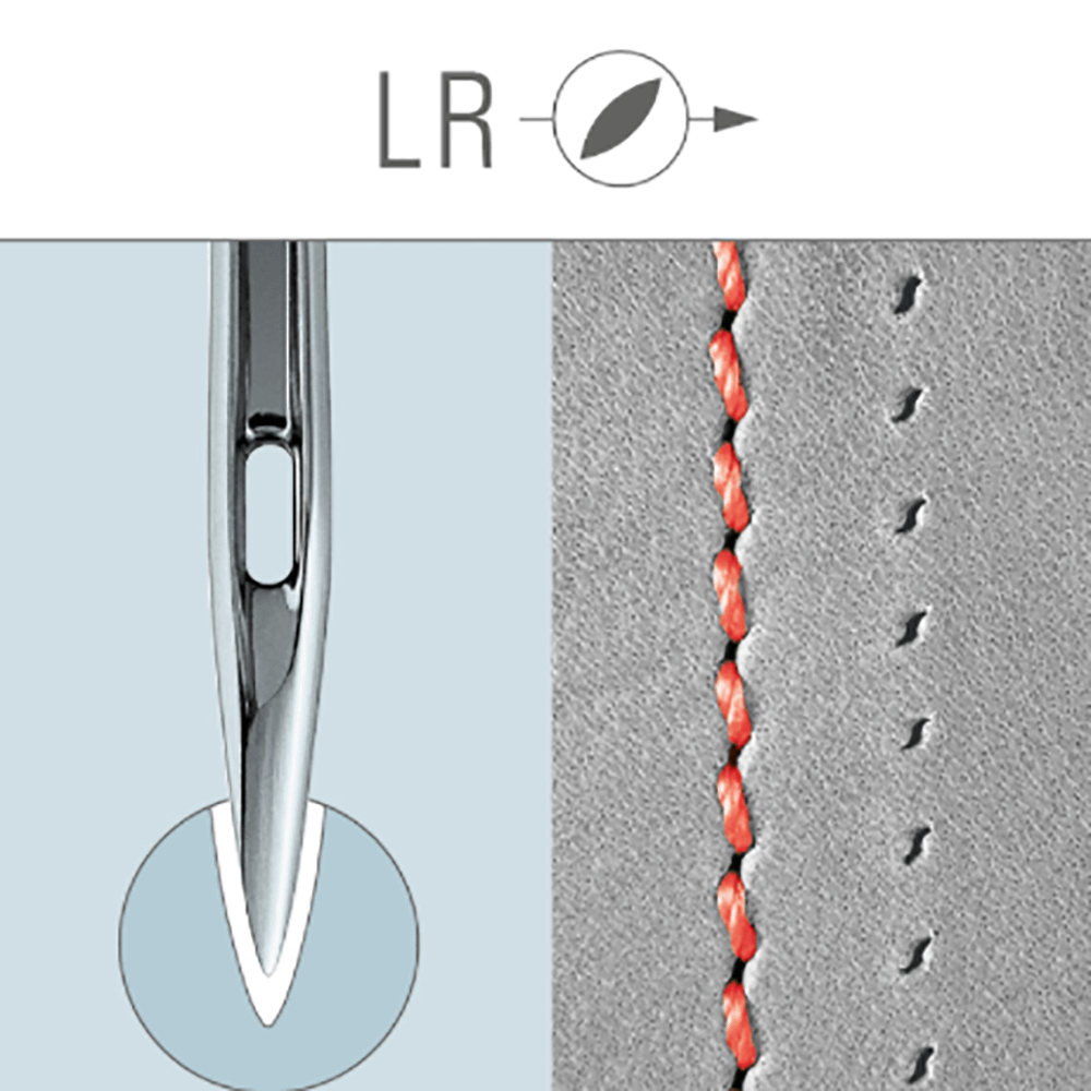 Groz-Beckert Needles 1738LR/DBx1LR/16X230RTW/DBXF2 Size 100/16 (724192)