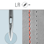 Groz - Beckert Needles 1738LR/DBx1LR/16X230RTW/DBXF2 Size 100/16 (724192) - Sewingmachinesplus.com