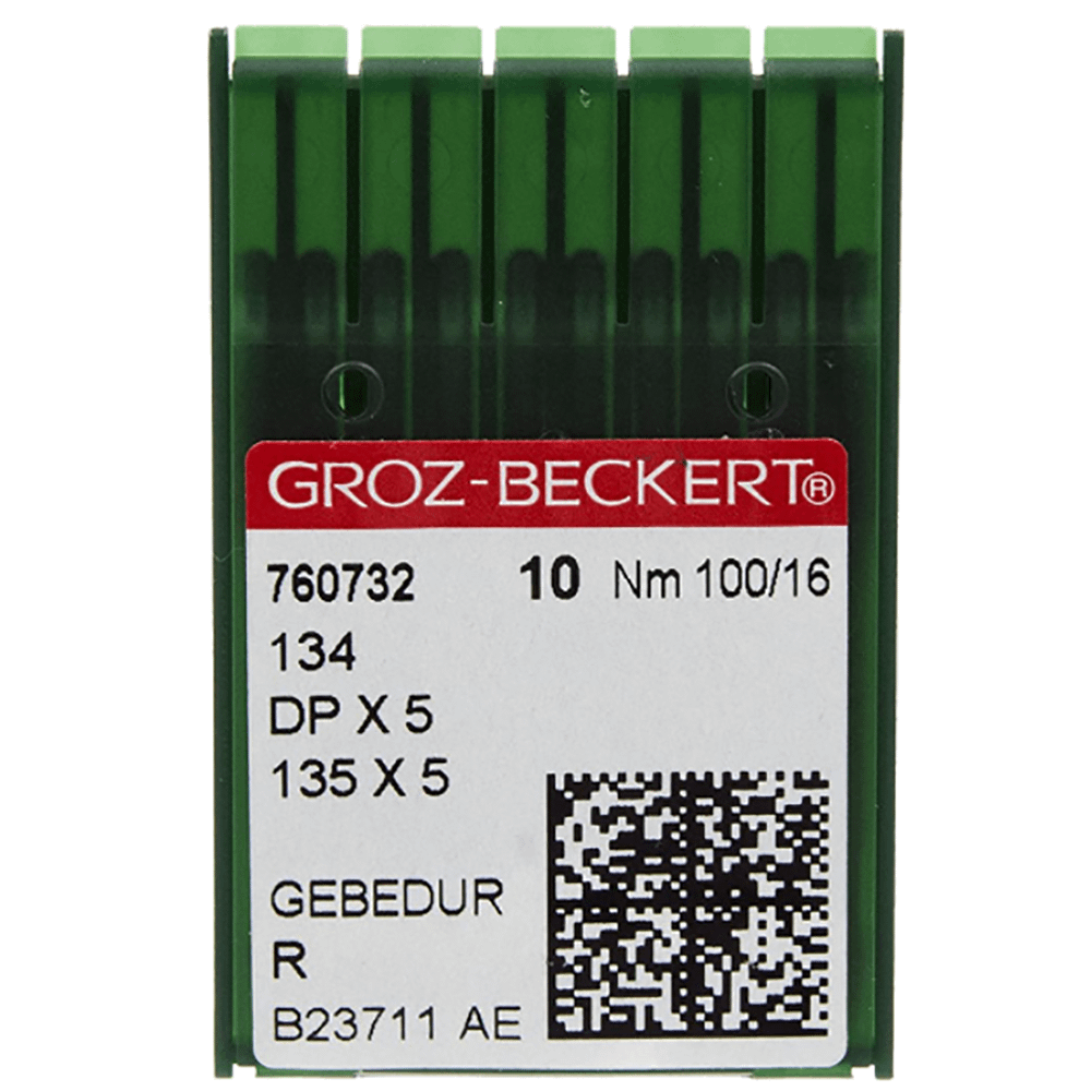 Groz-Beckert 135X5-GBD  SIZE  100/16 100/BOX GOLD LABEL 760732