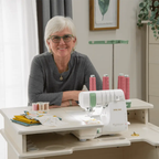 Baby Lock 55th Anniversary Limited Edition 4 Thread Serger (ble3atw - 3) - Sewingmachinesplus.com
