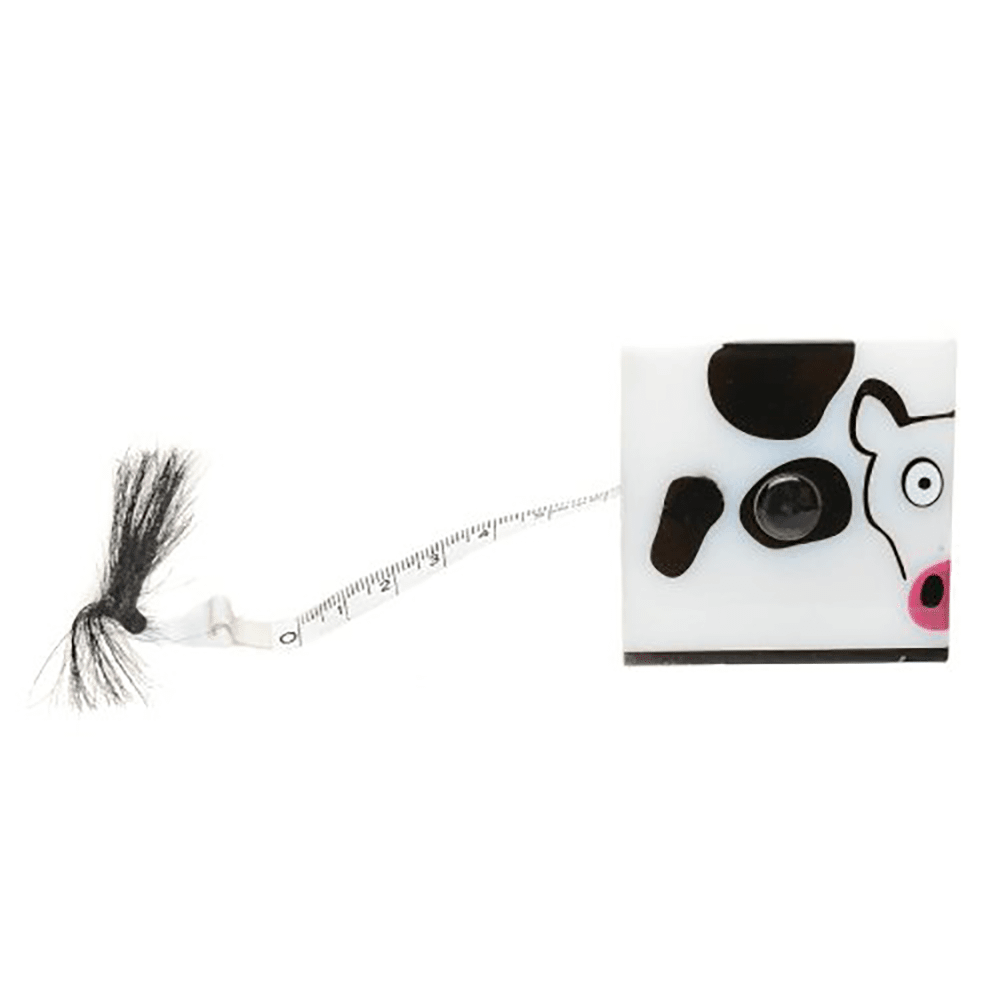 Decorative Animal Tape Measure - COW (TAPE - COW) - Sewingmachinesplus.com