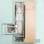 Iron - A - Way UD - 42: 42 Inch Ironing Board Center With Electrical System - Sewingmachinesplus.com