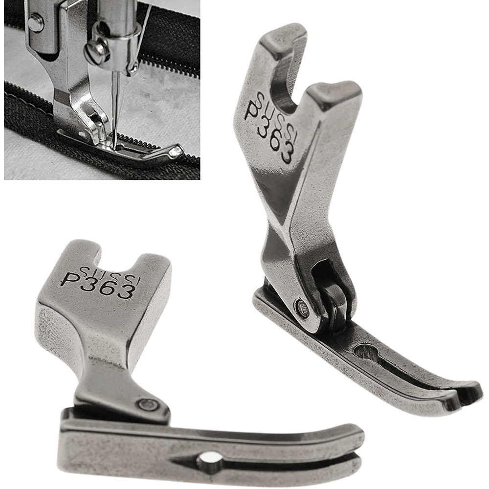 Split Toe Polyglide Zipper Foot (40322SH - PG) - Sewingmachinesplus.com