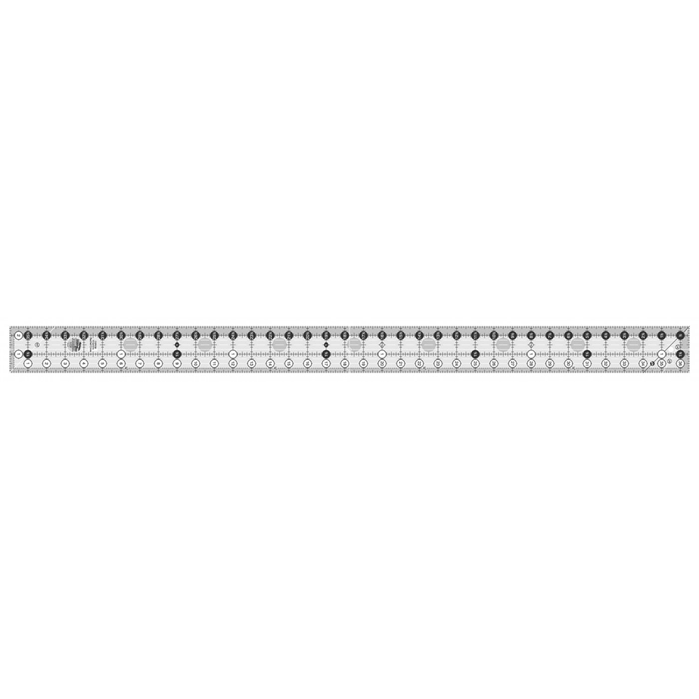 Creative Grids Yardstick 2 - 1/2in x 36 - 1/2in (CGR236) - Sewingmachinesplus.com