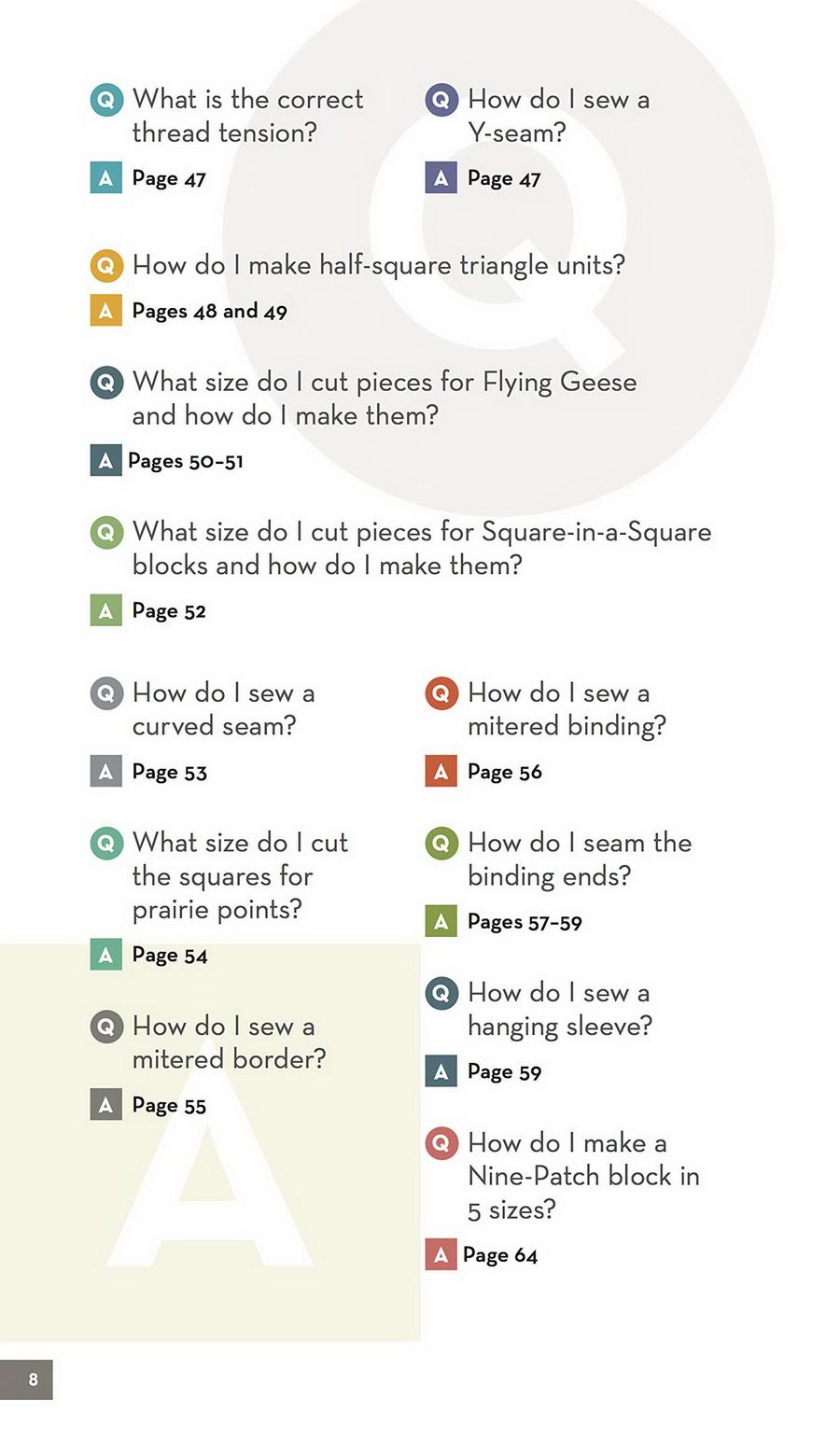 All in One Quilters Reference Tool - Sewingmachinesplus.com