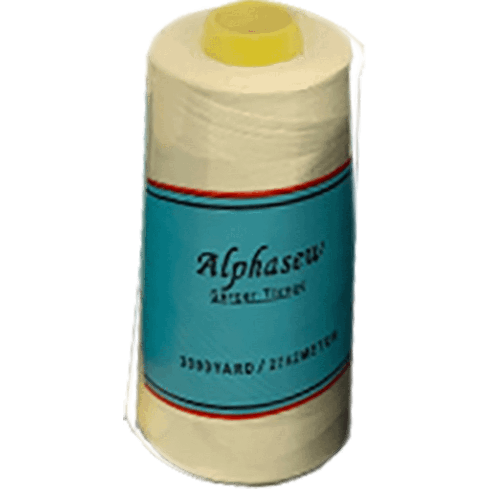 Alphasew Serger Thread, 3000yds. - Eggshell - Sewingmachinesplus.com