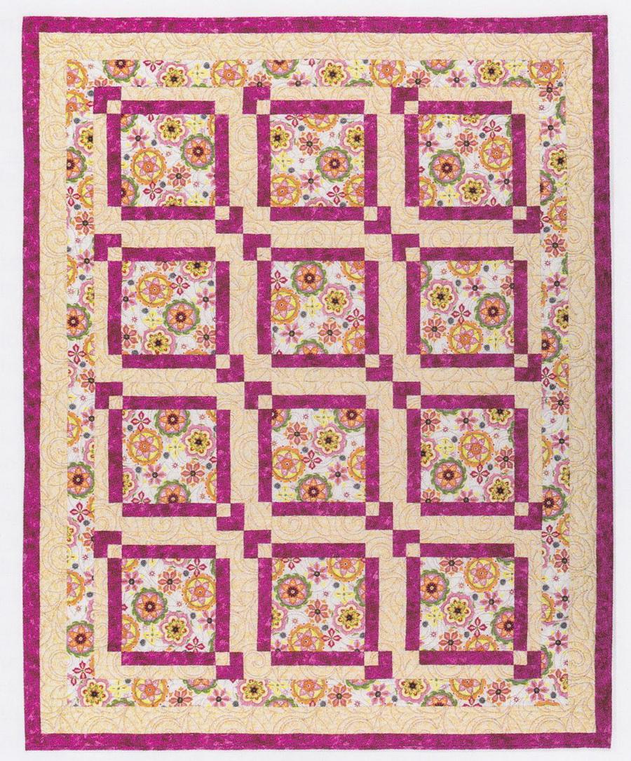 Pretty Darn Quick 3 - Yard Quilts Pattern Book - Sewingmachinesplus.com