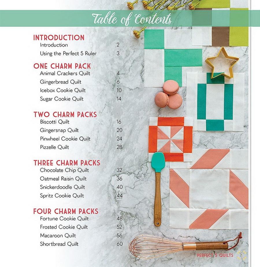 Perfect 5 Quilts Book - Sewingmachinesplus.com