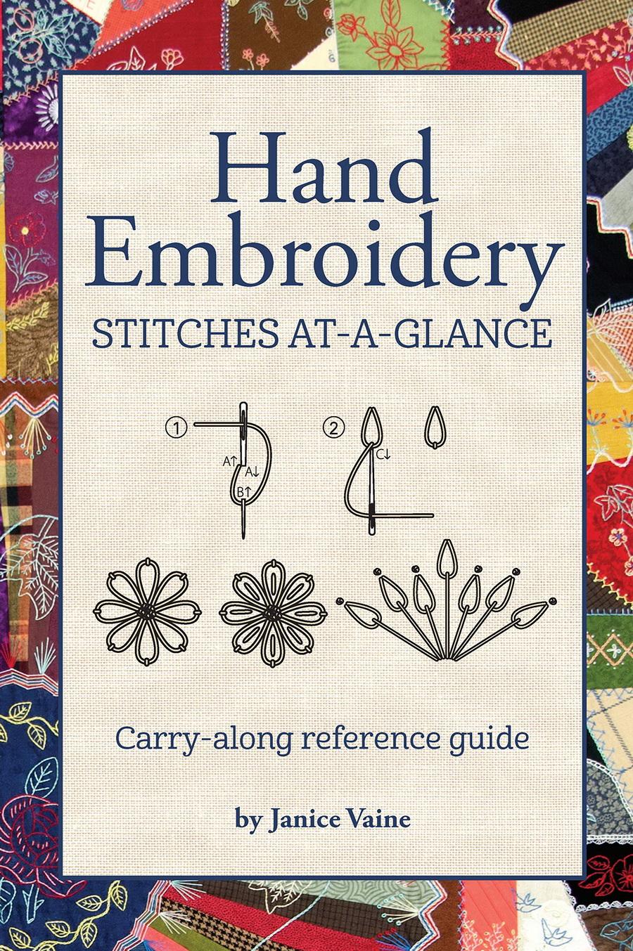 Hand Embroidery Stitches At-A-Glance
