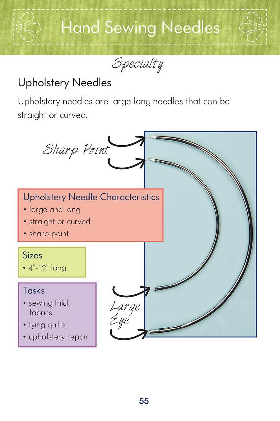 Know Your Needles Carry - Along Guide - Sewingmachinesplus.com
