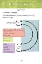 Know Your Needles Carry - Along Guide - Sewingmachinesplus.com