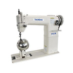 Techsew 810 Industrial Sewing Machine With Wig Attachment, Assembled Table and Motor - Sewingmachinesplus.com