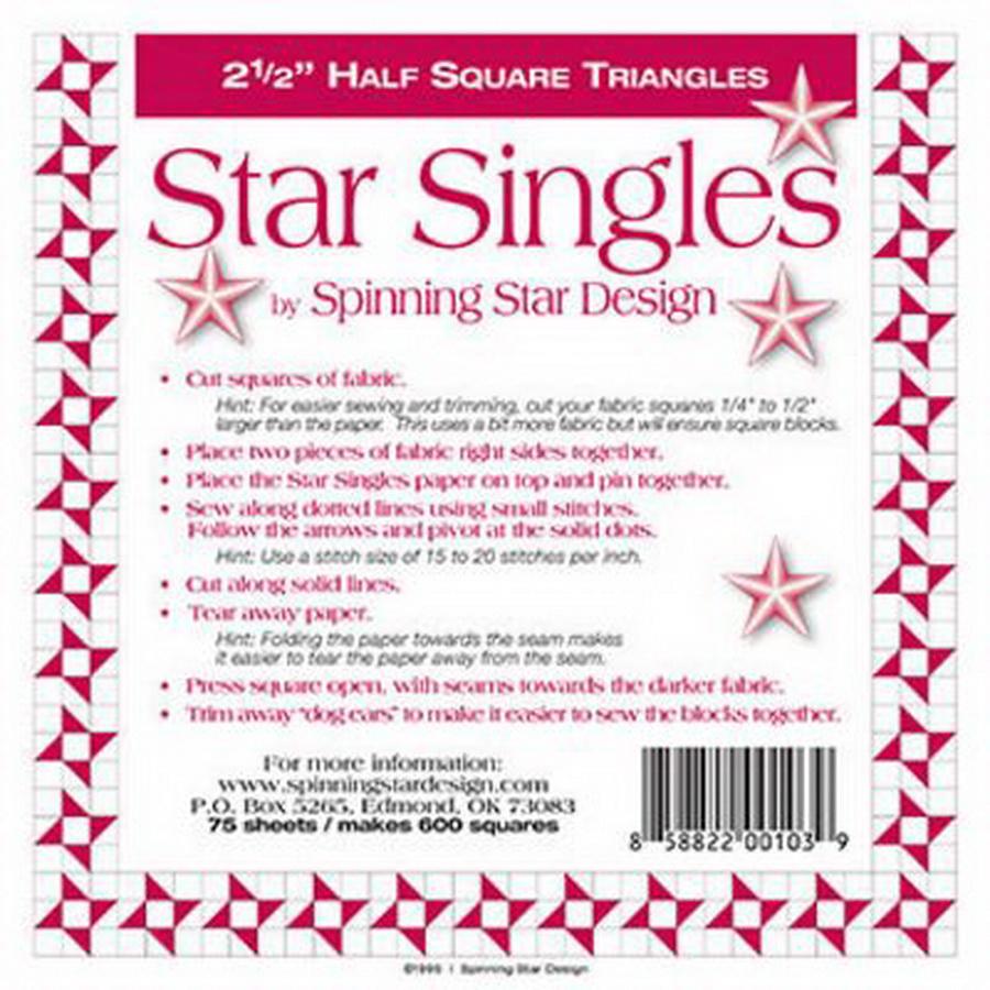 Star Singles 2.5in - Sewingmachinesplus.com